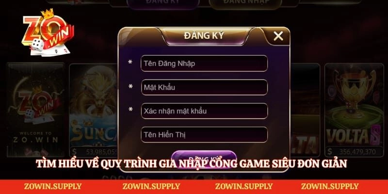 Tìm hiểu về quy trình gia nhập cổng game siêu đơn giản